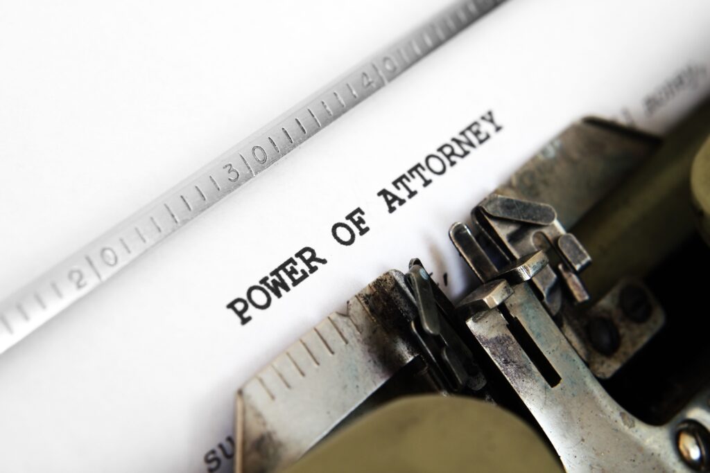 Power of Attorney